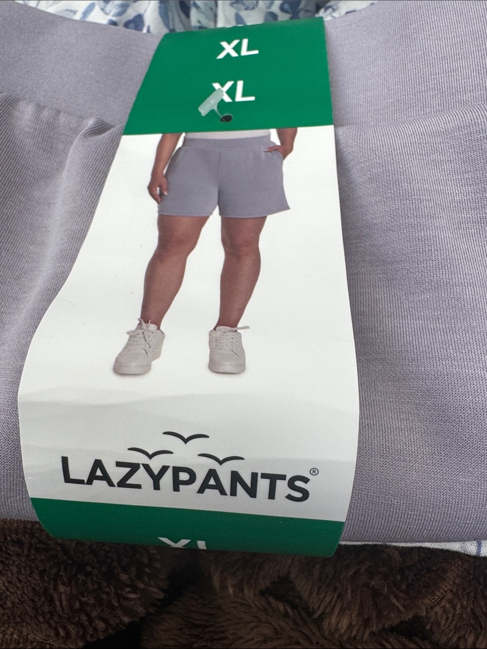 LAZYPANTS Men's Hybrid Shorts in Light Lavender - XL